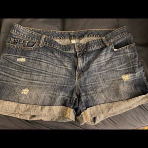 Old Navy size 20 boyfriend shorts